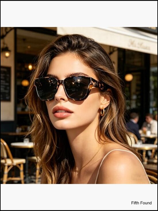Polarized Sunglasses Fit Over Glasses UV400 Oversized Square Unisex Shades